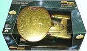 Gold Starship Enterprise 7th Anniversary Limited Edition by Playmates
