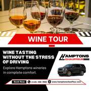 Luxury Hamptons Wine Tour Bus for Private Groups